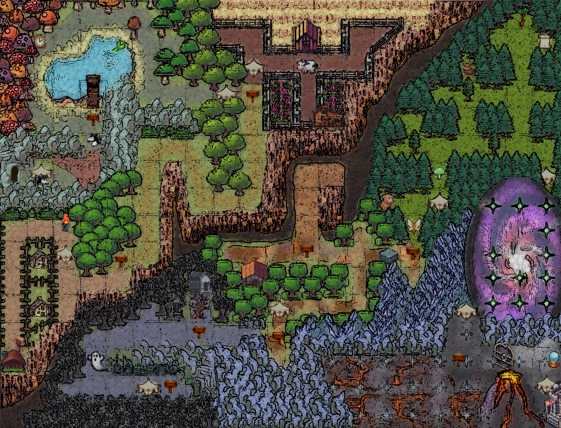 Zorak's Fortress Map Preview
