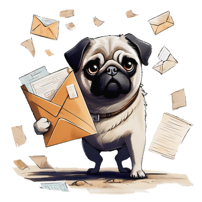 Pug Mail Picture